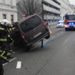 Verkehrsunfall in Wien - Brigittenau