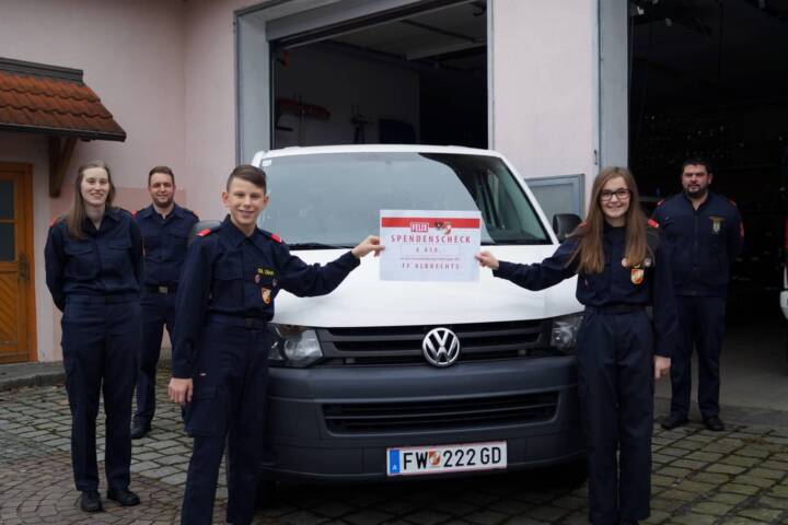 FF Albrechts: Feuerwehrjugend Albrechts erhielt Förderung