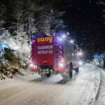 Erneute winterliche Fahrzeugbergung