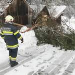 Mehrere Unwettereinsätze aufgrund der Schneelast