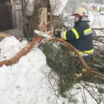 Mehrere Unwettereinsätze aufgrund der Schneelast