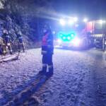 PKW Bergung wegen Schneefall