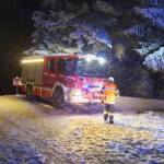 PKW Bergung wegen Schneefall