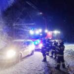 PKW Bergung wegen Schneefall