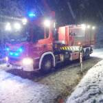 PKW Bergung wegen Schneefall