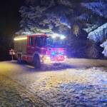 PKW Bergung wegen Schneefall