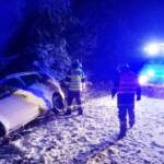 PKW Bergung wegen Schneefall