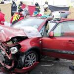 Verkehrsunfall auf der B320