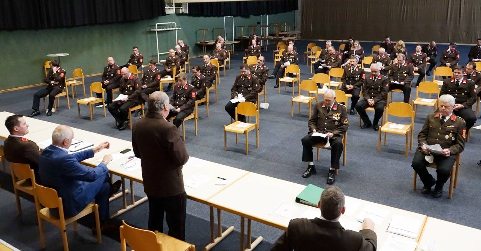 FF Krumbach: Mitglieder- und Wahlversammlung der Feuerwehr