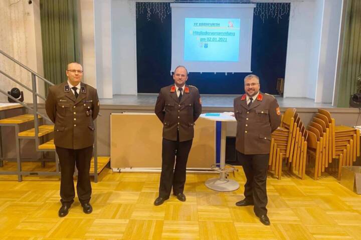 FF Ebenfurth: Mitgliederversammlung mit Wahlen