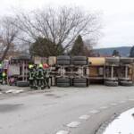 LKW Unfall in Pottschach