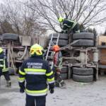 LKW Unfall in Pottschach