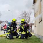 Wohnhausbrand in Breitenwaida