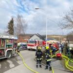 Wohnhausbrand in Breitenwaida