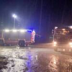 PKW-Bergung bei strömendem Regen