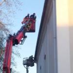 Stadtpfarrkirche Jennersdorf hat wieder funktionstüchtige Dachrinnen