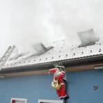 Dachstuhlbrand in Gastern
