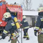 Dachstuhlbrand in Gastern