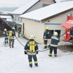 Dachstuhlbrand in Gastern