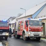 BFK Waidhofen/Thaya: Dachstuhlbrand in Gastern