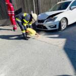Verkehrsunfall auf der B76 in Schamberg