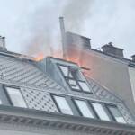 Dachbrand in Wien – Margareten