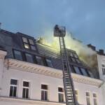 Dachbrand in Wien – Margareten