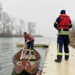 Bergung eines toten Schwans