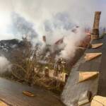 Wohnhausbrand im Ortszentrum