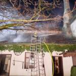 Wohnhausbrand im Ortszentrum