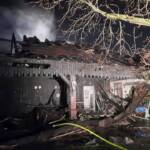 Wohnhausbrand im Ortszentrum
