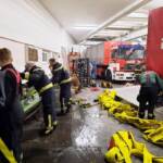 Wohnhausbrand im Ortszentrum