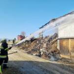 Nebengebäude in Birkfeld in Vollbrand