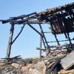 Nebengebäude in Birkfeld in Vollbrand