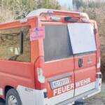 Nebengebäude in Birkfeld in Vollbrand