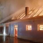 Brand eines ehemaligen Stallgebäudes im Ortskern von Thuma