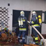Großbrand in Kainraths fordert 140 Feuerwehrleute