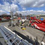 Lkw-Unfall in Wien-Simmering