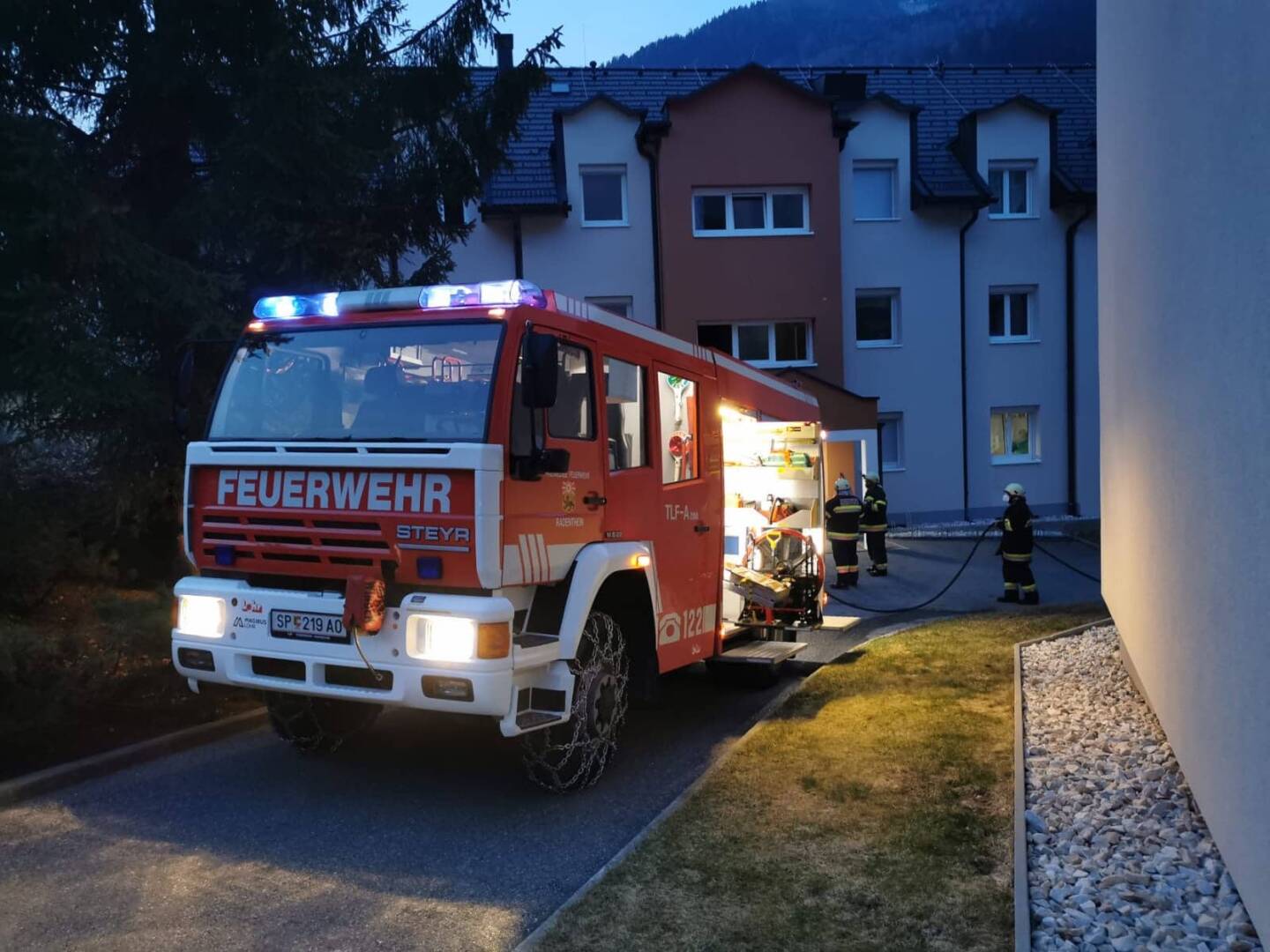 AFK Millstatt – Radenthein: Brand in Wohnung in Radenthein