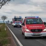 Motorradbergung nach Verkehrsunfall