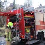 Thujenbrand in der Grabenstraße