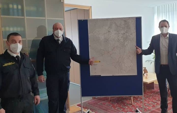 BFK Wiener Neustadt: Antrittsbesuch beim Bezirkshauptmann