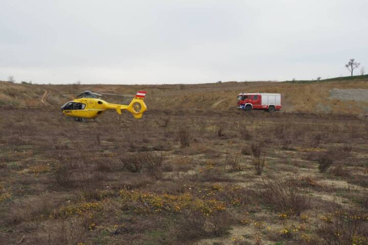 FF Biedermannsdorf: Verunglückter Motocross-Fahrer