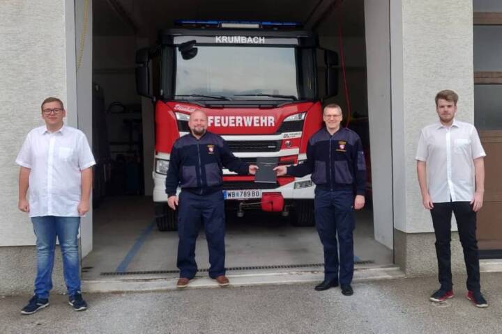 FF Krumbach: Maturaprojekt „FireWare-Management“