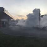 Fahrzeugbrand im EKZ Tivoli