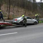 Schwerer Verkehrsunfall B26