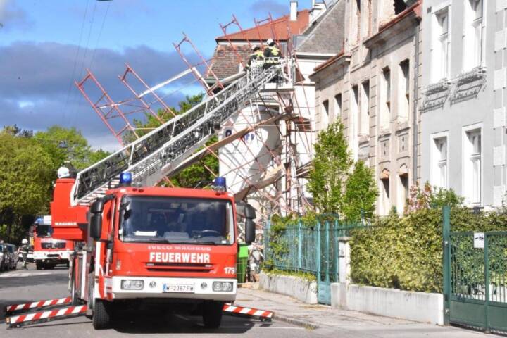 BF Wien: Zahlreiche Sturmeinsätze für die Berufsfeuerwehr
