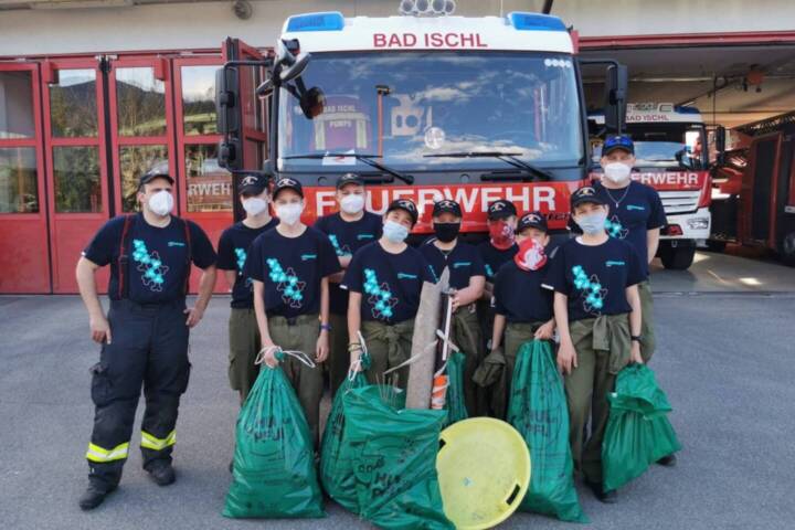 HFW Bad Ischl: Sammelaktion der Feuerwehrjugend