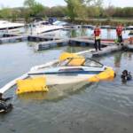 Sinkendes Boot erfolgreich geborgen