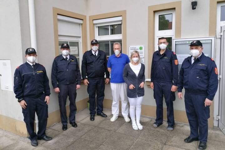 BFK Wiener Neustadt: 160 Feuerwehrmitglieder gegen COVID 19 geimpft